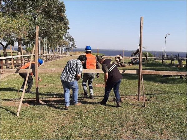Mades intervino construcción de una vivienda a orillas del Lago Ypacaraí