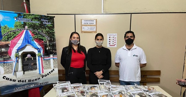 El BID entregó kits de bioseguridad al Buen Pastor