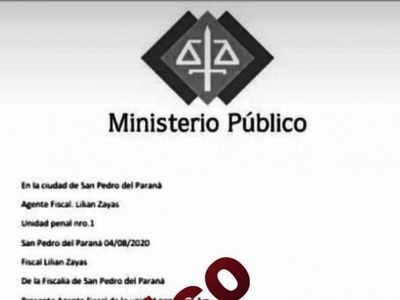 Alertan sobre uso de orden fiscal falsa para extorsión