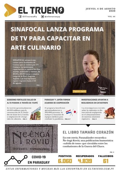 E-paper 06 de Agosto 2020 - El Trueno