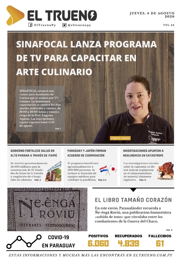 E-paper 06 de Agosto 2020 - El Trueno