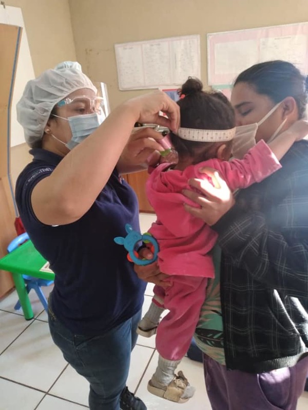 Club de niños en la Unidad de Salud de Presidente Franco
