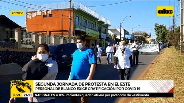 Segunda jornada de protestas en el Este - ABC Noticias - ABC Color
