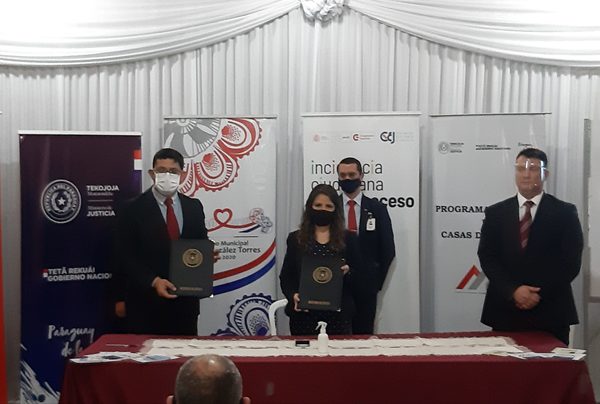 CONVENIO PARA IMPLEMENTACIÓN DE 'CASA DE JUSTICIA'