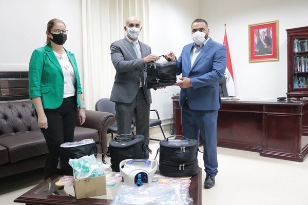 Entregan ventiladores pulmonares a Gobernación de Canindeyú - ADN Paraguayo
