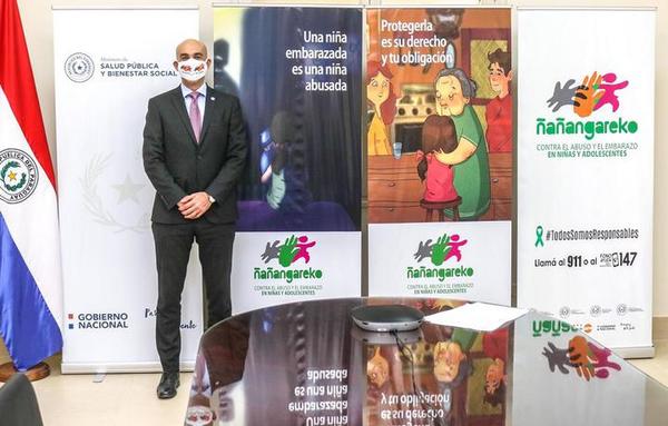 Lanzan campaña “Ñañangareko” que busca proteger a niñas y adolescentes del abuso sexual