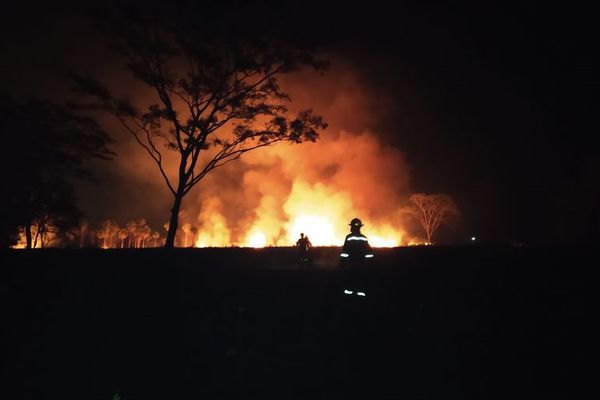 Incendio de gran magnitud afecta zona de Caacupé - Nacionales - ABC Color