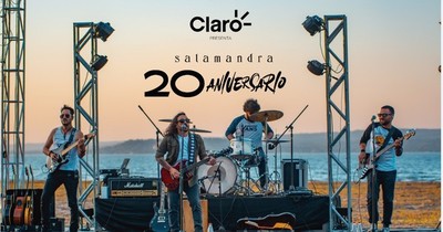 Salamandra cumple 20 años y los celebra con un concierto virtual