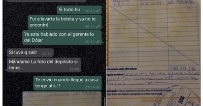 En un mensaje de Whatsapp, Friedmann revela que es capitalista de ESSA
