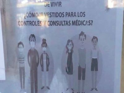 En el IPS no dejan entrar con ropa de verano