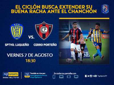 Cerro Porteño persigue la punta en Luque