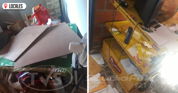 Malvivientes roban dinero del interior de un depósito de mercaderías
