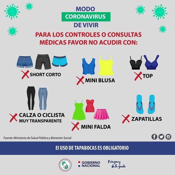 IPS prohíbe entrada de personas con vestiditos, bermudas o zapatillas y estalla la indignación en las redes - Megacadena — Últimas Noticias de Paraguay