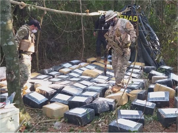 Capitán Bado: Incautan 2.850 kilos de marihuana tipo marroquí