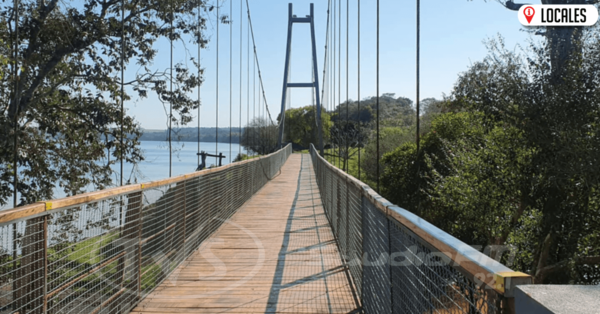 Puente Colgante de Capitán Meza no se encuentra habilitado