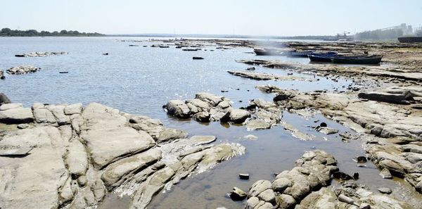 Nivel del río Paraguay sigue bajando a mínimos históricos - Nacionales - ABC Color