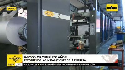 Recorremos la sala de máquinas del Diario ABC Color - ABC Noticias - ABC Color