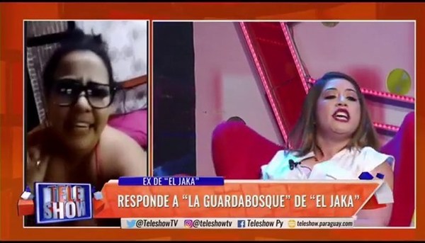 Escandalosa pelea entre Aideé Alvarez y "Rous" - Teleshow