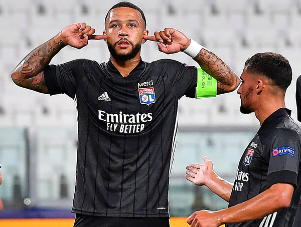 Juventus queda en la orilla, Lyon festeja