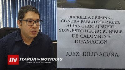 CONCEJAL TRATÓ DE CORRUPTA A INTENDENTE Y ENFRENTARÁ QUERELLA