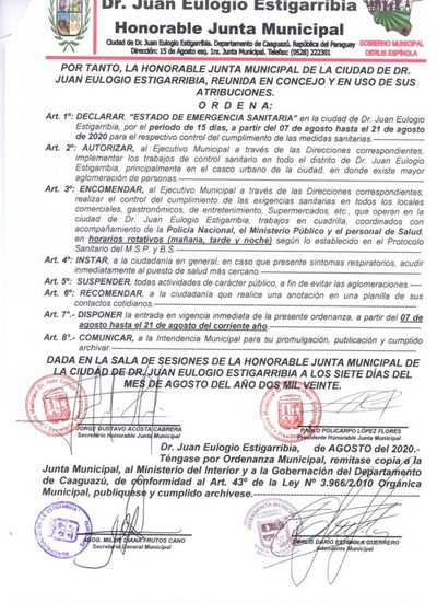 Ante avance de casos de Covid-19 - Campo 9 Noticias