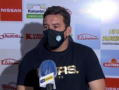 Troadio Duarte piensa que su equipo mereció un triunfo