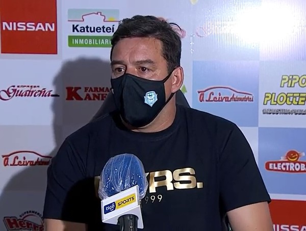 Troadio Duarte piensa que su equipo mereció un triunfo