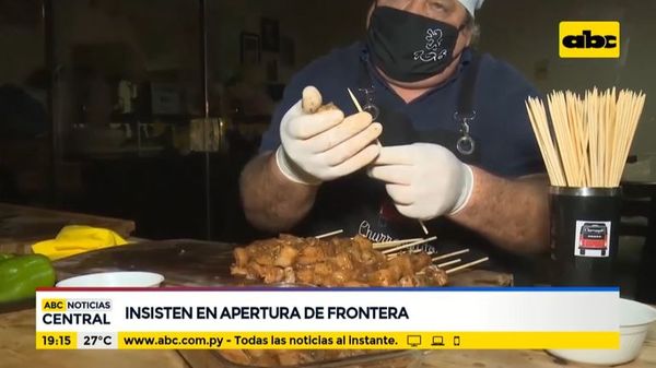 Empresarios insisten en la apertura de frontera - ABC Noticias - ABC Color