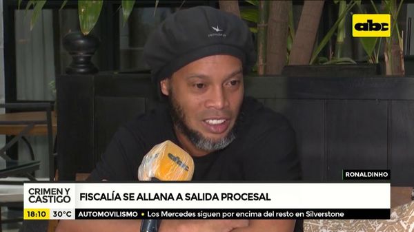 Ronaldinho podría quedar libre el lunes - Crimen y castigo - ABC Color
