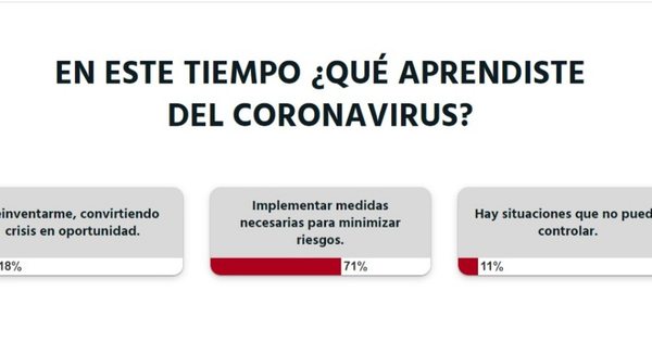 La población debe cumplir los protocolos sanitarios para minimizar riesgos