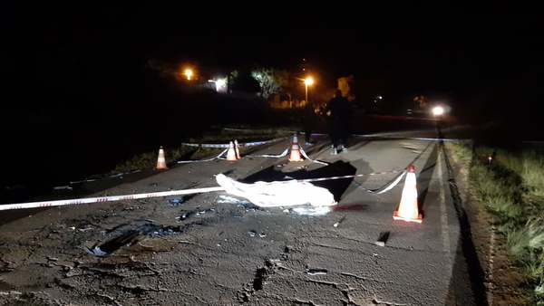 CHOQUE FRONTAL DE MOTOCICLETAS DEJA UN FALLECIDO EN EDELIRA