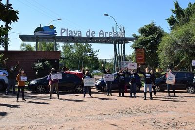 Realizan minga ambiental a favor del Lago Ypacarai - Interior - ABC Color