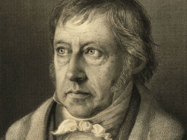 Hegel, maestro filosófico de dialéctica