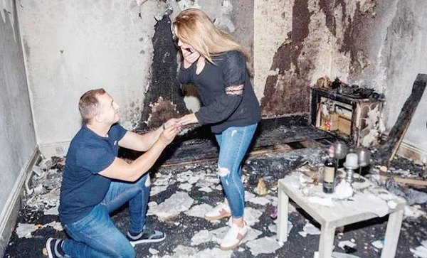 Oñemo romántico el tipo y quemó su casa | Crónica