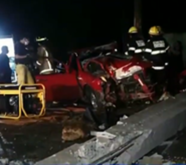 Alta velocidad provoca accidente en Asunción - Paraguay.com