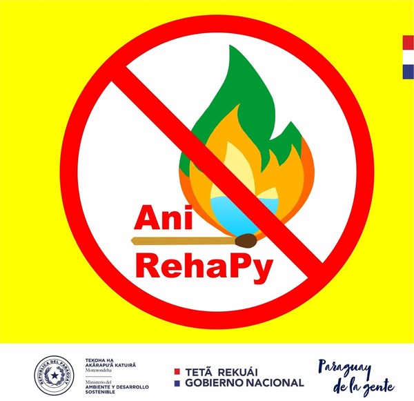 Mades lanza campaña “#AniRehaPy" prevención de incendios