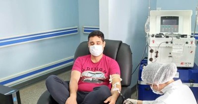 COVID-19: Primer donante de plasma en el país es un médico de Ciudad del Este
