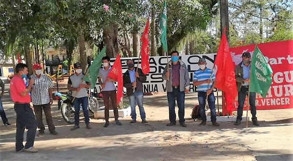 Manifestantes norteños afirman que la Reforma del Estado llevará a la quiebra al Paraguay - La Mira Digital