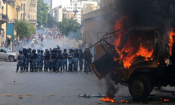 Violentas manifestaciones en Beirut deja más de 170 heridos y un policía fallecido - Megacadena — Últimas Noticias de Paraguay