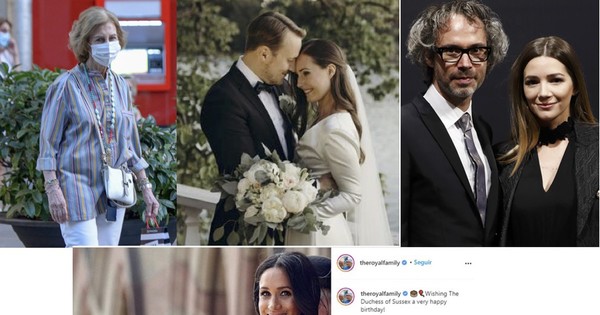 Una reina querida, una boda, Meghan recibió saludos por el cumple y la ex de Calamaro se casa