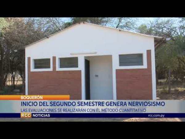 BOQUERÓN: MUCHO NERVIOSISMO DE CARA AL SEGUNDO SEMESTRE DEL AÑO LECTIVO