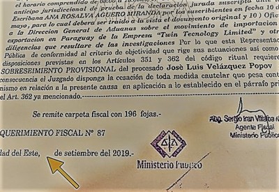 Fiscal “APURADO” por “BLANQUEAR” a estafador y lavador de dinero se “olvido” de la fecha