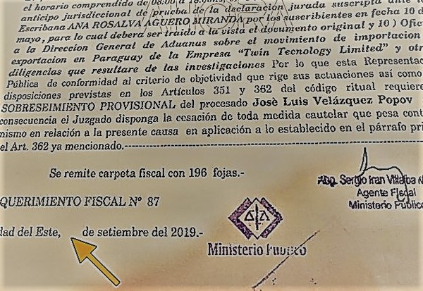 Fiscal “APURADO” por “BLANQUEAR” a estafador y lavador de dinero se “olvido” de la fecha