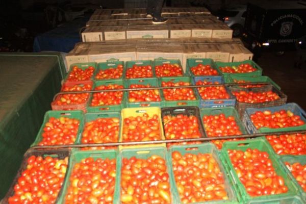Incautan 30 toneladas de productos de contrabando en Canindeyú