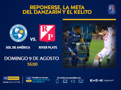 Sol de América recibe a River Plate en atractivo duelo
