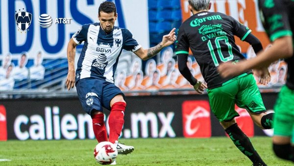 Con Celso Ortiz de titular, Monterrey sella un agónico empate ante Santos Laguna