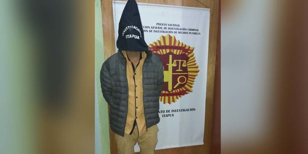 DETIENEN A PRESUNTO HOMICIDA EN ENCARNACIÓN