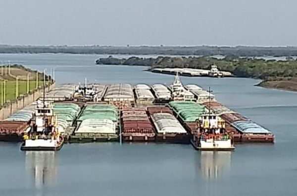 Más de 100 barcazas y 115.000 toneladas de grano se verían beneficiadas con navegabilidad - Nacionales - ABC Color