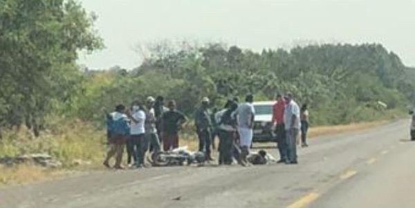 Motociclista muere en Concepción tras choque con vehículo - Nacionales - ABC Color