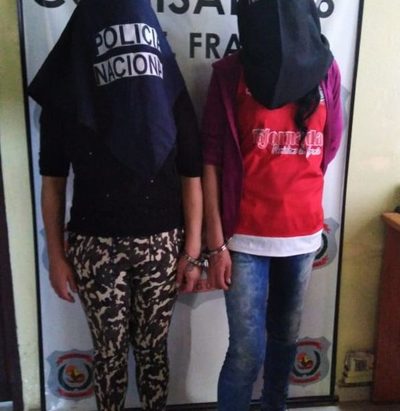 Apresan a dos mujeres tras hurto domiciliario y recuperan objetos robados